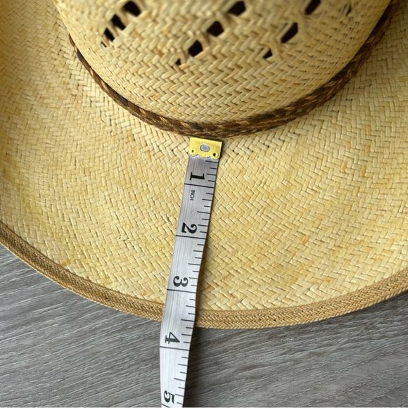 SMITHBILT Straw Woven Cowboy Hat Made in Canada - Picture 12 of 13